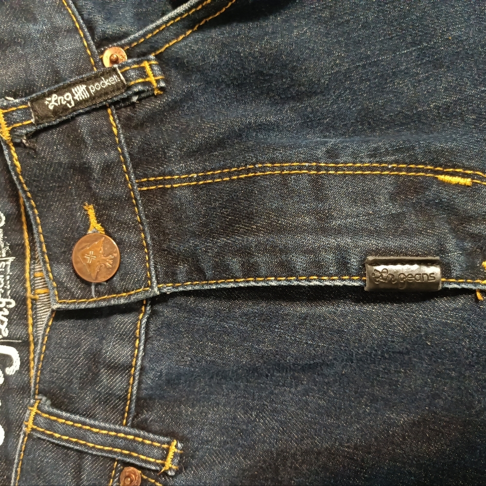 Men's Dark Blue Denim Jeans